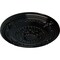 Ekena Millwork Athens Ceiling Medallion (Fits Canopies up to 3 5/8"), Hand-Painted Black Pearl, 26 1/4"OD x 3 1/4"P CM27ATBPS - alternate 2